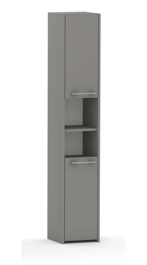 Słupek łazienkowy LUNA 40 cm 2D szary